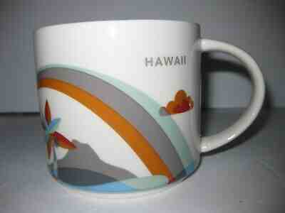 New w/ Tags Hawaii Starbucks 2013 You Are Here Collection 14oz Coffee Mug Cup - Sold on eBay Apr, 23rd 2019 for $9.99