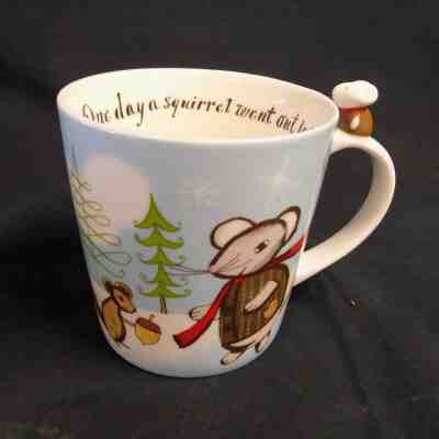 Starbucks 2010 Huxley Mouse Squirrel Friends Coffee Tea Cup Mug  Bone China - Sold on eBay Apr, 23rd 2019 for $26.99