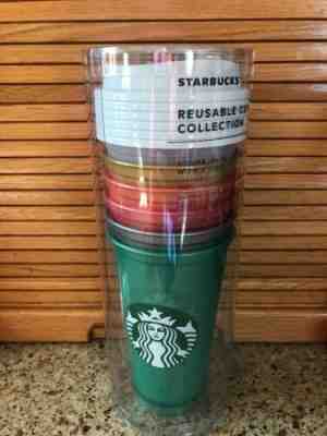 2018 Starbucks Reusable Cup Collection Limited Holiday Tumbler 16 oz - 6 Pack - Sold on eBay Apr, 22nd 2019 for $27.99