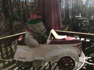 Starbucks Coffee Limited Edition Gendron Metal Pedal Car With Barista Bear - Sold on eBay Apr, 22nd 2019 for $290.00
