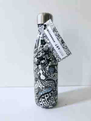 Starbucks Kelsey Montague Mermaid Stainless Steel Water 17oz Limited Edition - Sold on eBay Apr, 22nd 2019 for $13.99