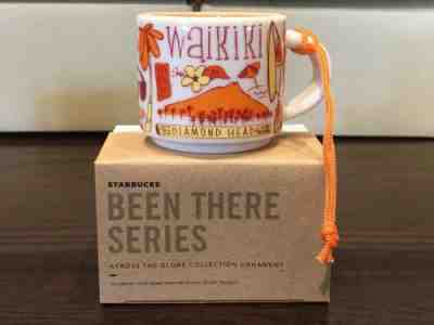 Starbucks "Been There Series" 2018 WAIKIKI Hawaii Ornament Demi 2 oz. - New - Sold on eBay Apr, 22nd 2019 for $24.99