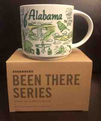 Alabama Been There Starbucks Coffee Mug NIB 14oz - Sold on eBay Apr, 22nd 2019 for $26.00