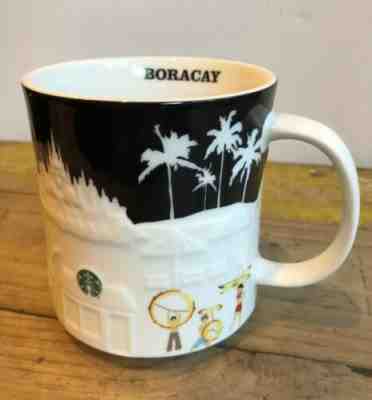 Philippines Starbucks Coffee RELIEF Collector’s Series City Mug BORACAY Coffee - Sold on eBay Apr, 22nd 2019 for $22.00