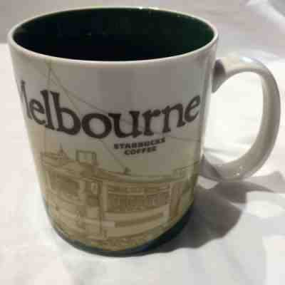 Starbucks Melbourne Australia 16oz City Mug Collector Series cup - NEW