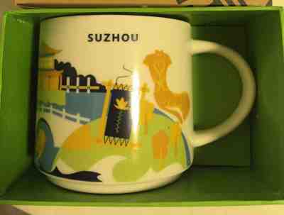 Discount! Starbucks Suzhou Mug Cup, China You are here YAH City Display Sample - Sold on eBay Apr, 17th 2019 for $35.00