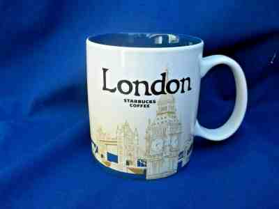 Starbucks LONDON 2014 Collector Series 16 oz Coffee Cup Mug - Sold on eBay Apr, 20th 2019 for $24.95