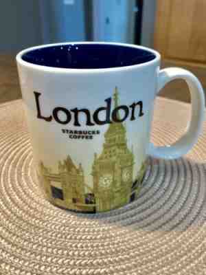 Starbucks Coffee 2011 London Mug, 16 fl oz, Icon City collection - Sold on eBay Apr, 20th 2019 for $24.00