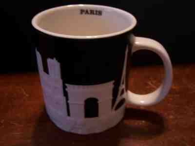Starbucks 2011 Paris 3D Relief Collector Series Mug Skyline Eiffle Tower 16 oz - Sold on eBay Apr, 23rd 2019 for $25.00