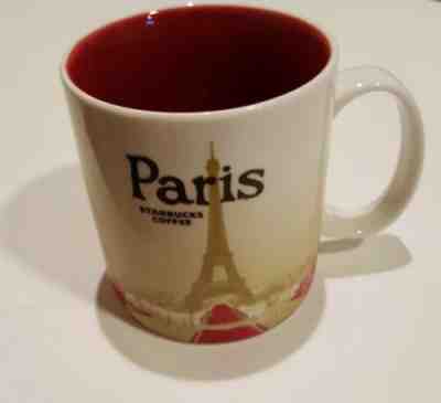 Starbucks City Coffee Mug 16 oz Paris 2009 Global Icon Collector Series France - Sold on eBay Apr, 20th 2019 for $29.98