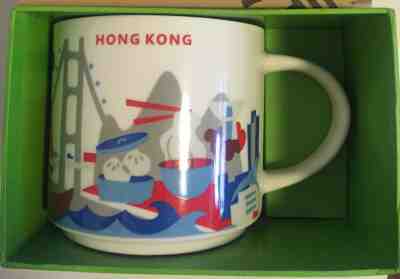 Discount! Starbucks Hong Kong Mug Cup, China You are here City Display Sample - Sold on eBay Apr, 17th 2019 for $34.99