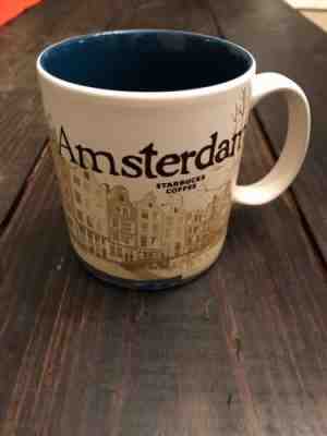 Starbucks City Mug 2014 AMSTERDAM Global Icon Collector Series Coffee Mug  - Sold on eBay Apr, 19th 2019 for $30.00