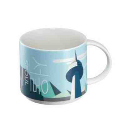 Starbucks City Mug Seoul 16oz  Travel Korea  - Sold on eBay Mar, 26th 2019 for $18.00