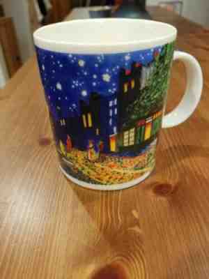 STARBUCKS Vincent Van Gogh COFFEE MUG CUP Cafe at Night CHALEUR D.BURROWS - Sold on eBay Apr, 22nd 2019 for $21.99