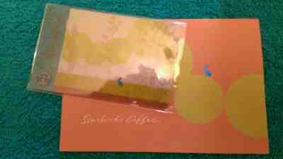 Mega-RARE! Starbucks Taiwan Moon Festival 2009 Gift Card w/Match Sleeve all NEW - Sold on eBay Apr, 22nd 2019 for $70.44