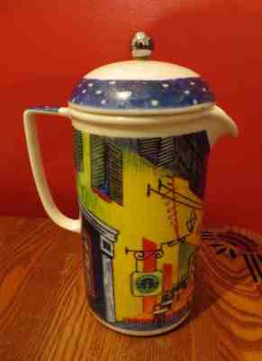 Starbucks Chaleur Coffee Press "Cafe Terrace at Night"  D. Burrows Van Gogh - Sold on eBay Apr, 21st 2019 for $49.90