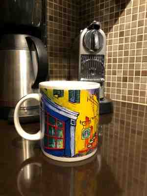 STARBUCKS 2001 Vincent van Gogh Cafe Terrace at Night Burrows Mug - Sold on eBay Apr, 21st 2019 for $8.50