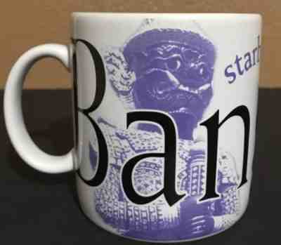Starbucks Coffee Mug Bangkok City Collector Series Global 2001 Jan Belson - Sold on eBay Apr, 4th 2019 for $17.43