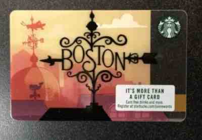 2018 Starbucks Boston City Card - Lot of 30 - Sold on eBay Apr, 22nd 2019 for $24.99