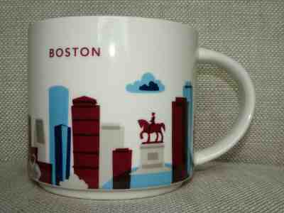 Starbucks 2014 Boston You Are Here Coffee Mug Cup 14oz Retired Nice - Sold on eBay Apr, 20th 2019 for $11.99