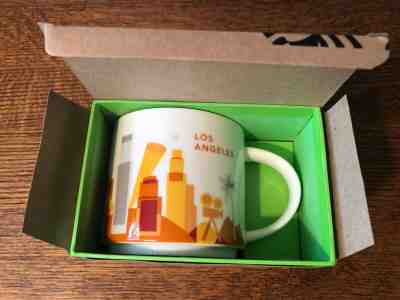 Starbucks You Are Here Collection 14 Ounce Mug Los Angeles - NIOB - Sold on eBay Apr, 21st 2019 for $12.00