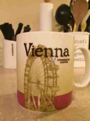 STARBUCKS COFFEE VIENNA AUSTRIA GLOBAL ICON MUG SERIES 2012 16 Oz - Sold on eBay Apr, 22nd 2019 for $40.00