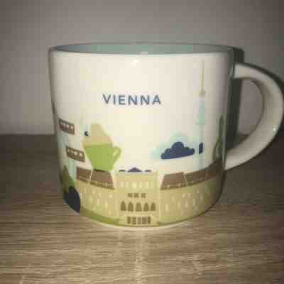 Starbucks City Mug VIENNA Yah NEW with SKU & Box you are here Austria Mug 14oz - Sold on eBay Apr, 20th 2019 for $40.00