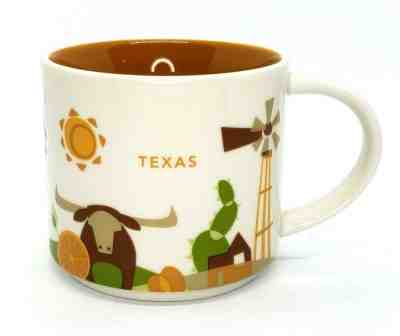 Starbucks You Are Here Collection Mug Texas 2015 Discontinued - Sold on eBay Apr, 21st 2019 for $14.00