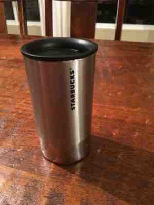 Starbucks Silver Stainless Steel Travel Mug Tumbler 8oz Discontinued - Sold on eBay Apr, 19th 2019 for $5.80