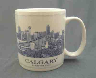 2008 Starbucks Coffee Advertising Hot Chocolate Mug or Cup CALGARY Canada 18oz  - Sold on eBay Apr, 21st 2019 for $15.50