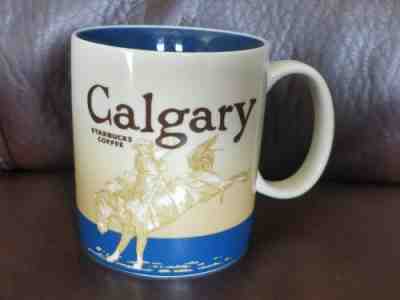 Calgary Starbucks Global Icon Collector Coffee Mug Cowboy Horse - A - ©2012 - Sold on eBay Apr, 18th 2019 for $54.00