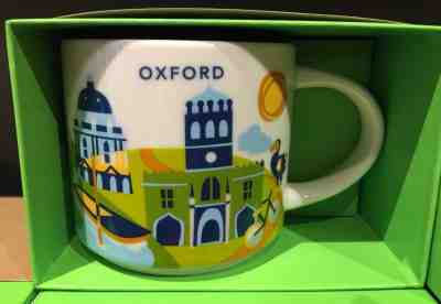 Starbucks Oxford Mug Cup, City Collectible England You Are Here, University YAH - Sold on eBay Apr, 17th 2019 for $49.99