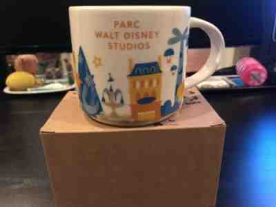 STARBUCKS ~ Parc Disney Studios ~ "You Are Here" Icon Mug~ Disneyland Paris NWT  - Sold on eBay Apr, 18th 2019 for $50.00
