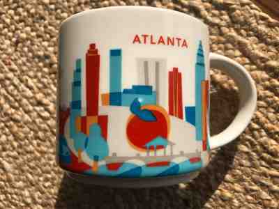 Starbucks You Are Here Atlanta Coffee Mug 2015 14oz Ceramic - Sold on eBay Apr, 22nd 2019 for $13.99