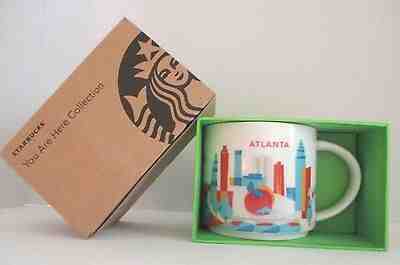 2014 STARBUCKS Coffee Cup/Mug You Are Here Collections ATLANTA **new in box** - Sold on eBay Apr, 20th 2019 for $24.44