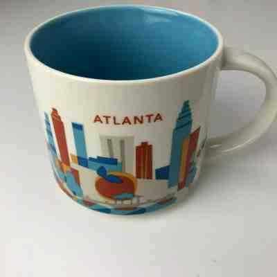 Starbucks Ceramic Mug You Are Here Series ATLANTA 14oz  - Sold on eBay Apr, 19th 2019 for $17.24