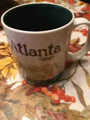 2011 Starbucks Collector Series - ATLANTA - Georgia - Coffee Cup Mug 16 fl oz - Sold on eBay Apr, 19th 2019 for $9.99