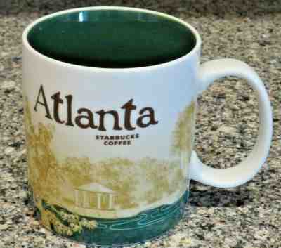 NEW 2011 Starbucks Atlanta Global City Icon Collector Series Coffee Tea Mug Cup - Sold on eBay Apr, 18th 2019 for $24.00