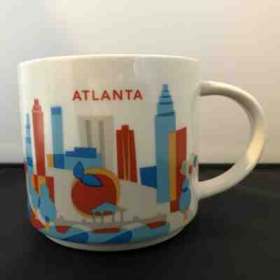 STARBUCKS MUG You Are Here Collection Atlanta  14 oz. - Sold on eBay Apr, 17th 2019 for $7.00