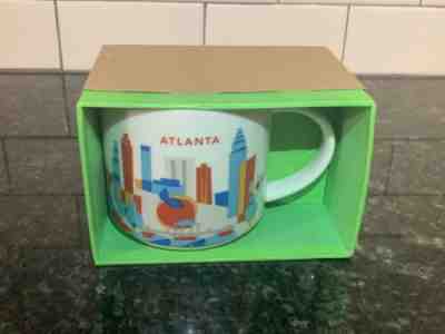 Starbucks Atlanta Coffee Mug YAH You Are Here Collection Mug 14 oz - Sold on eBay Apr, 15th 2019 for $20.00