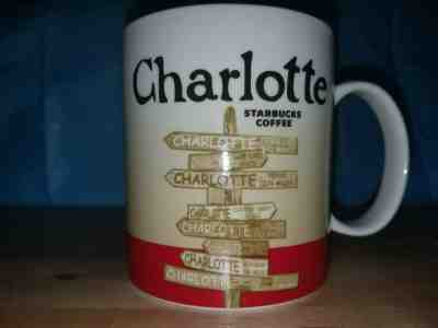 Starbucks Collector's Series Ceramic Mug - Charlotte NC - Discontinued - Sold on eBay Mar, 30th 2019 for $4.90