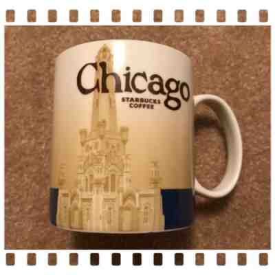 Starbucks Chicago Illinois You Are Here Mug Global Icon Series City Coffee Cup - Sold on eBay Apr, 20th 2019 for $13.00