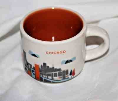 Starbucks City Ornament Mug CHICAGO You Are Here Collection 2oz Small Espresso - Sold on eBay Apr, 20th 2019 for $12.50
