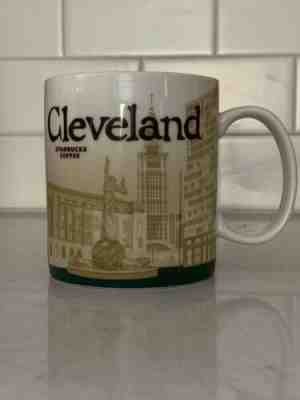 Starbucks 2008 Global Icon Collectors Series Coffee Mug Cleveland Skyline HTF - Sold on eBay Apr, 22nd 2019 for $21.03