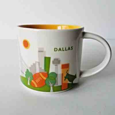 Starbucks Dallas Texas Skyline You Are Here Collection 14 oz Coffee Mug Tea Cup - Sold on eBay Apr, 22nd 2019 for $8.00