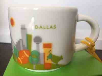 STARBUCKS DALLAS YOU ARE HERE ORNAMENT 2oz - NIB / NWT - Sold on eBay Apr, 13th 2019 for $22.50