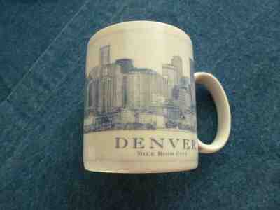 Starbucks Architecture Series Denver Mile High City, 2006 18 oz Coffee Mug Big - Sold on eBay Apr, 19th 2019 for $6.99