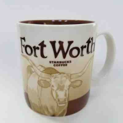 Starbucks Coffee Mug Fort Worth Texas Global Icon City Collector Series 16oz - Sold on eBay Apr, 21st 2019 for $21.99