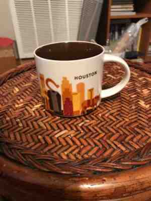 Starbucks 2014 Houston Coffee Mug Texas Skyline You Are Here Collection 14oz - Sold on eBay Apr, 17th 2019 for $13.00