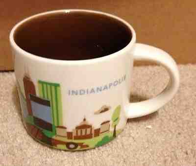 Starbucks Mug Indianapolis You Are Here Motor Speedway Indy 500 NIB New in Box  - Sold on eBay Mar, 25th 2019 for $27.99